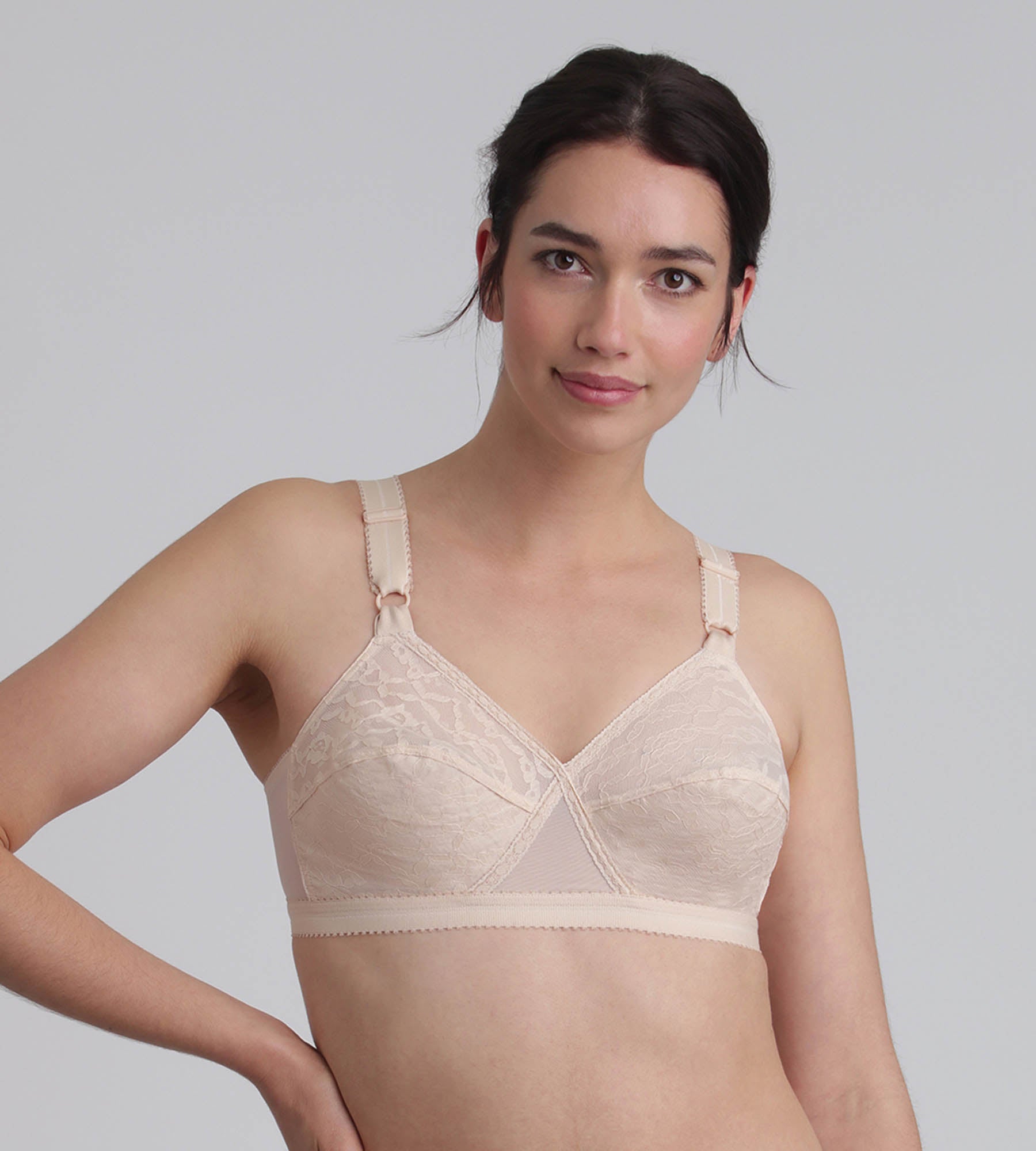 Playtex® Soutien-gorge sans armatures beige Cœur Croisé 165