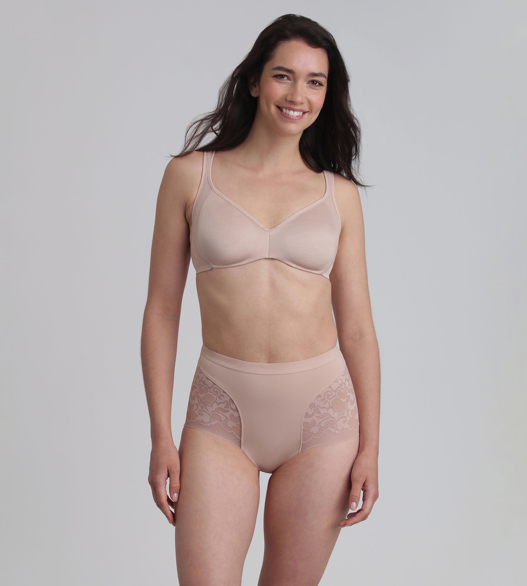 Playtex® Culotte taille haute beige Expert in Silhouette