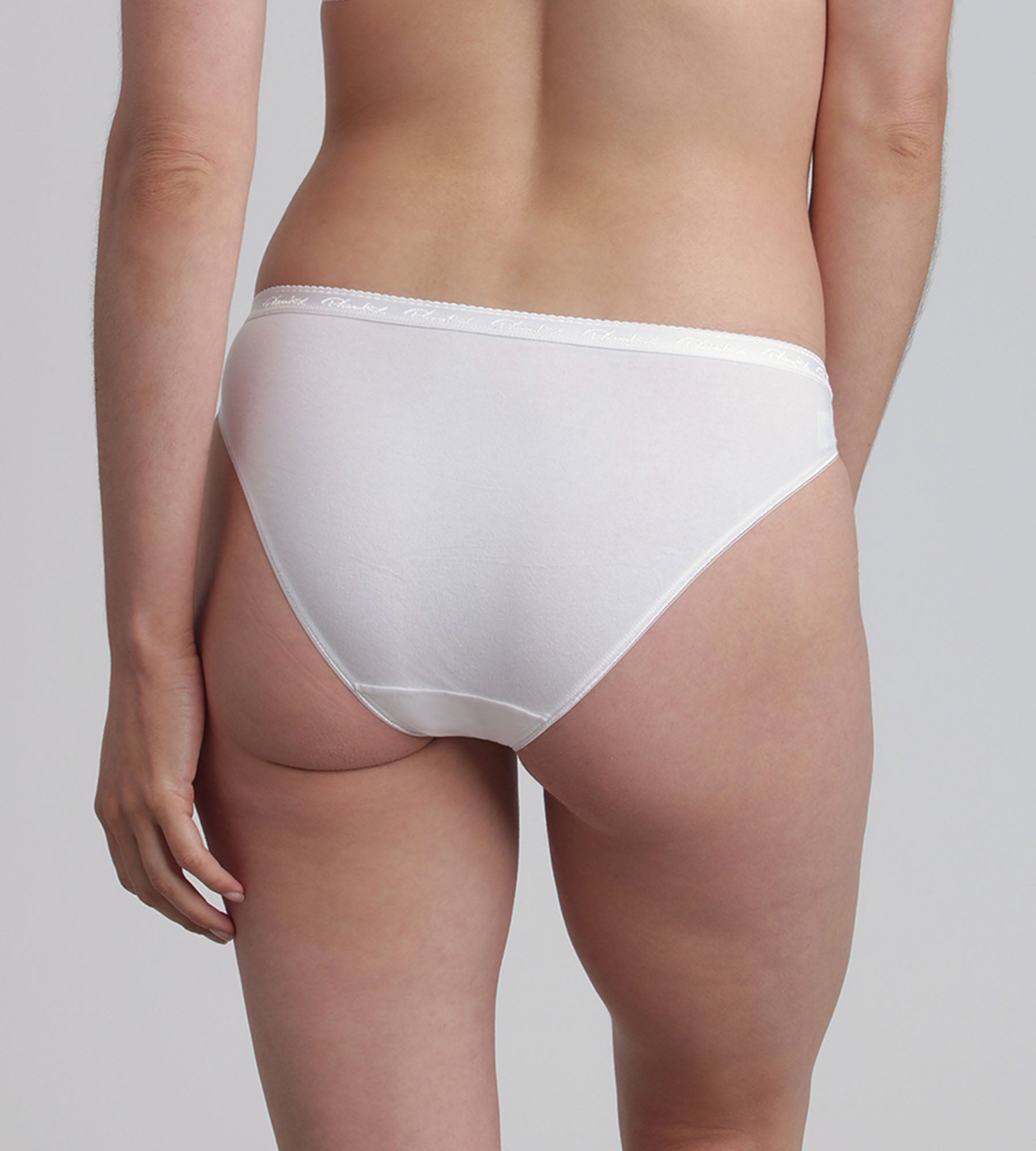 Playtex® Lot de 2 culottes échancrées blanches Coton Bio
