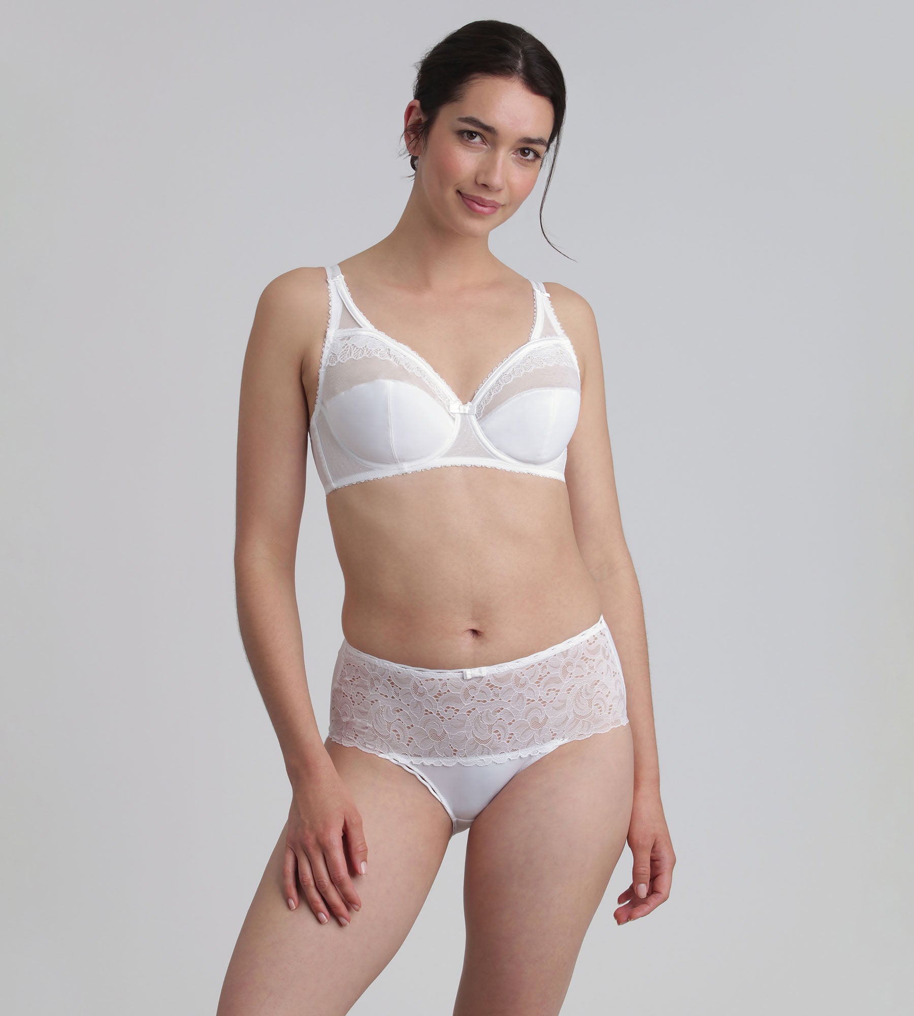 Playtex® Culotte blanche Cœur Croisé Féminin Recyclé