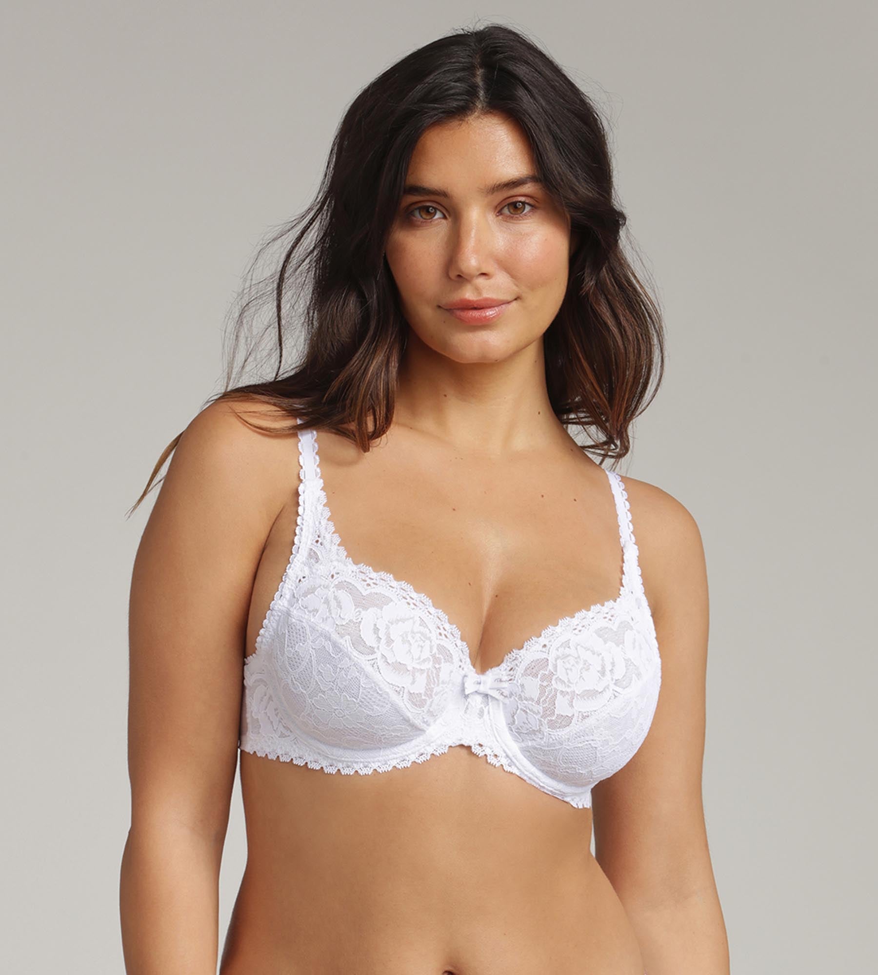 Soutien-gorge avec armatures blanc Flower Elegance Recyclé Playtex®