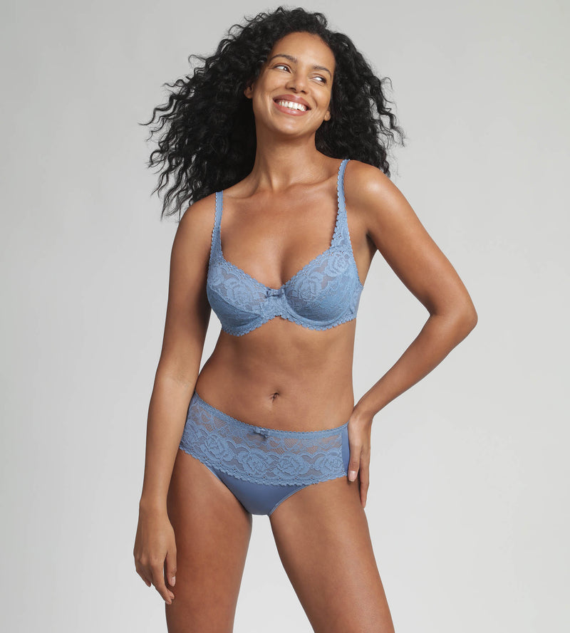 Playtex® Soutien-gorge avec armatures bleu océan Flower Elegance Recyclé