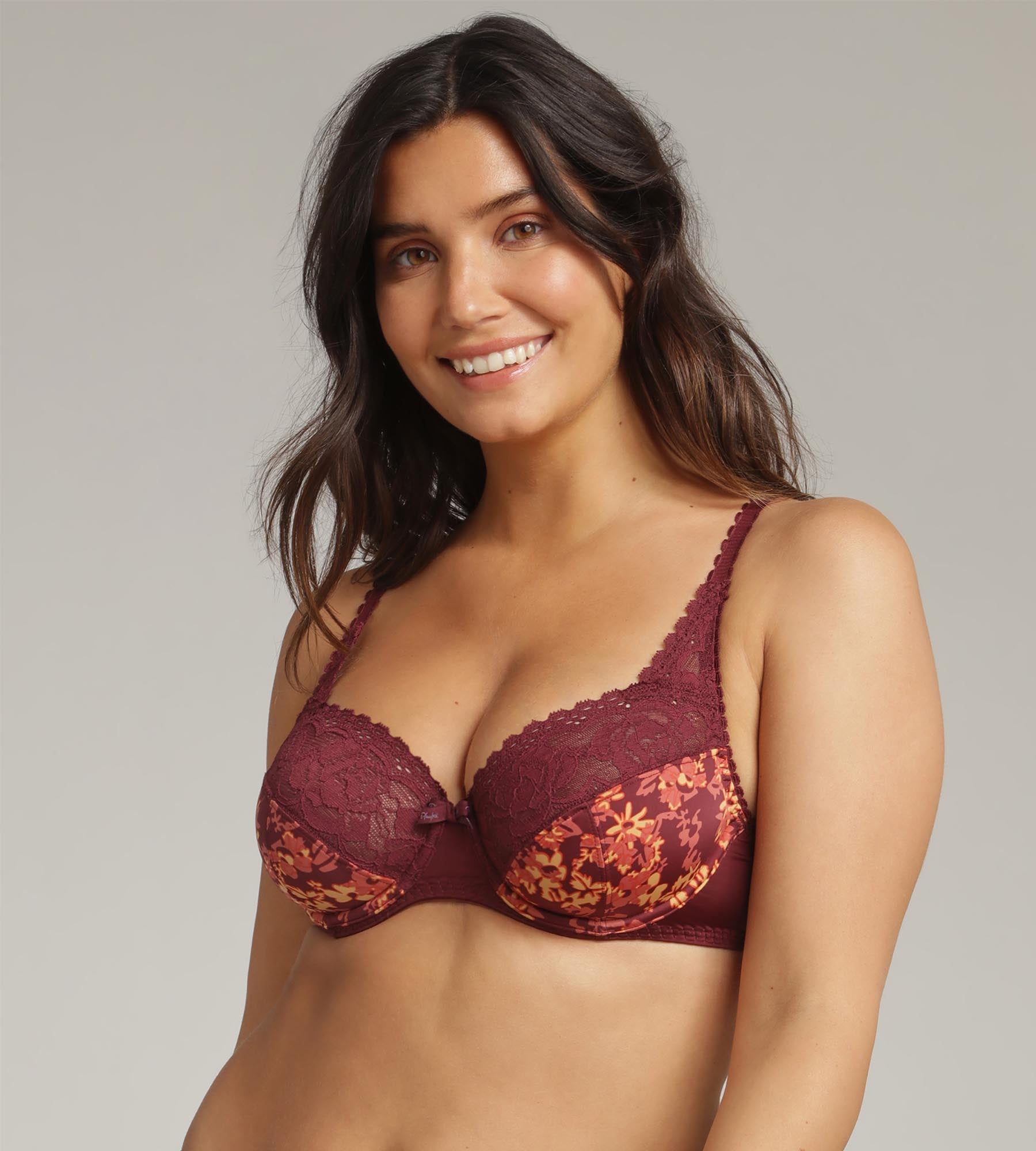 Soutien-gorge emboîtant imprimé bohème Flower Elegance Micro