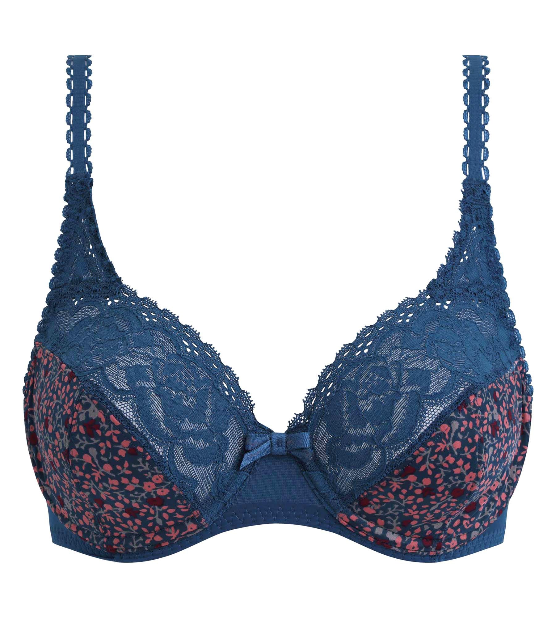 Playtex® Soutien-gorge avec armatures imprimé vert Flower Elegance Micro Recyclé