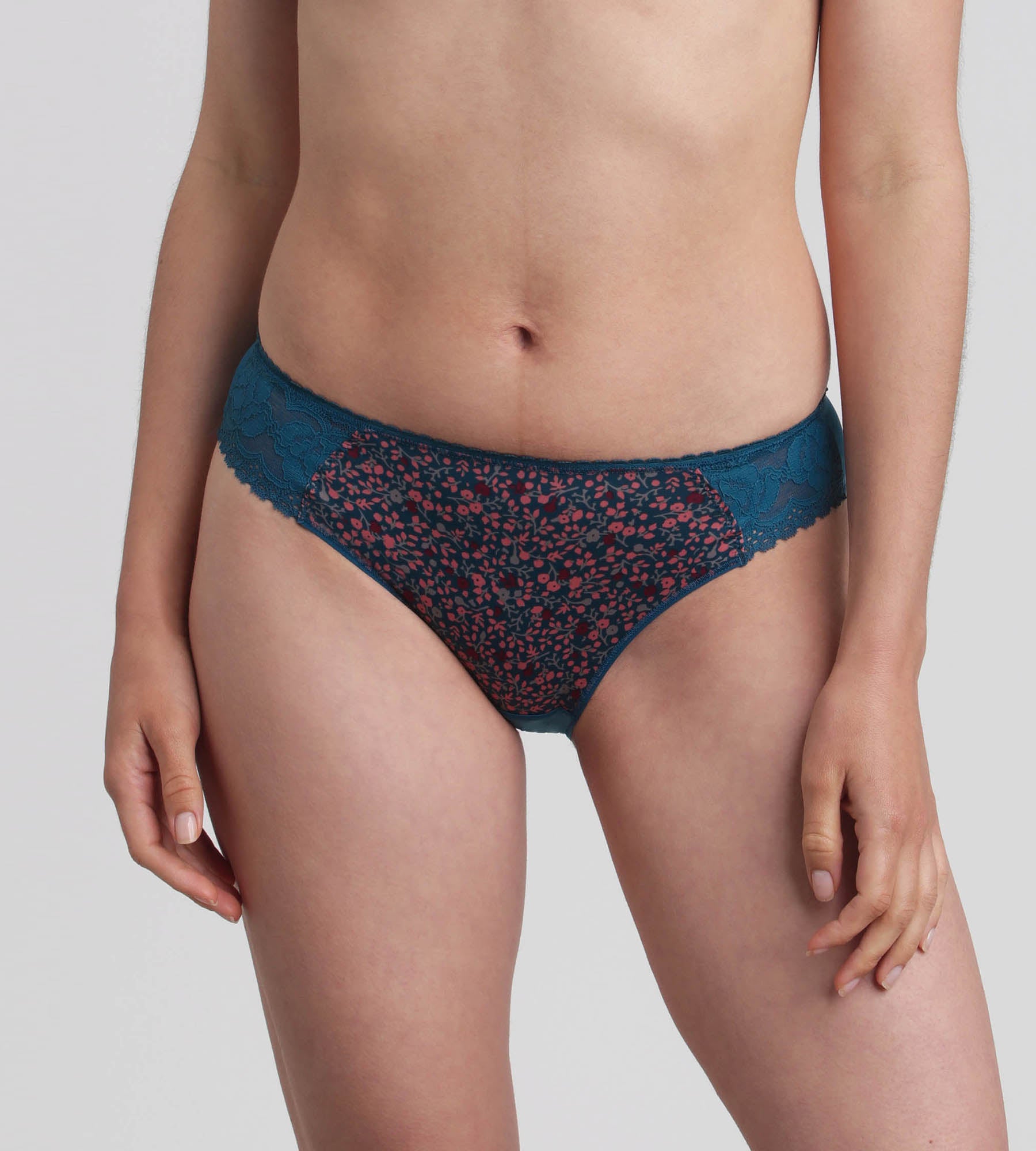 Playtex® Culotte imprimé vert Flower Elegance Micro Recyclé