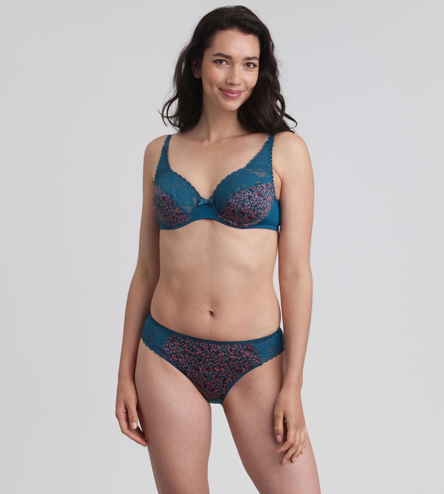 Playtex® Culotte imprimé vert Flower Elegance Micro Recyclé