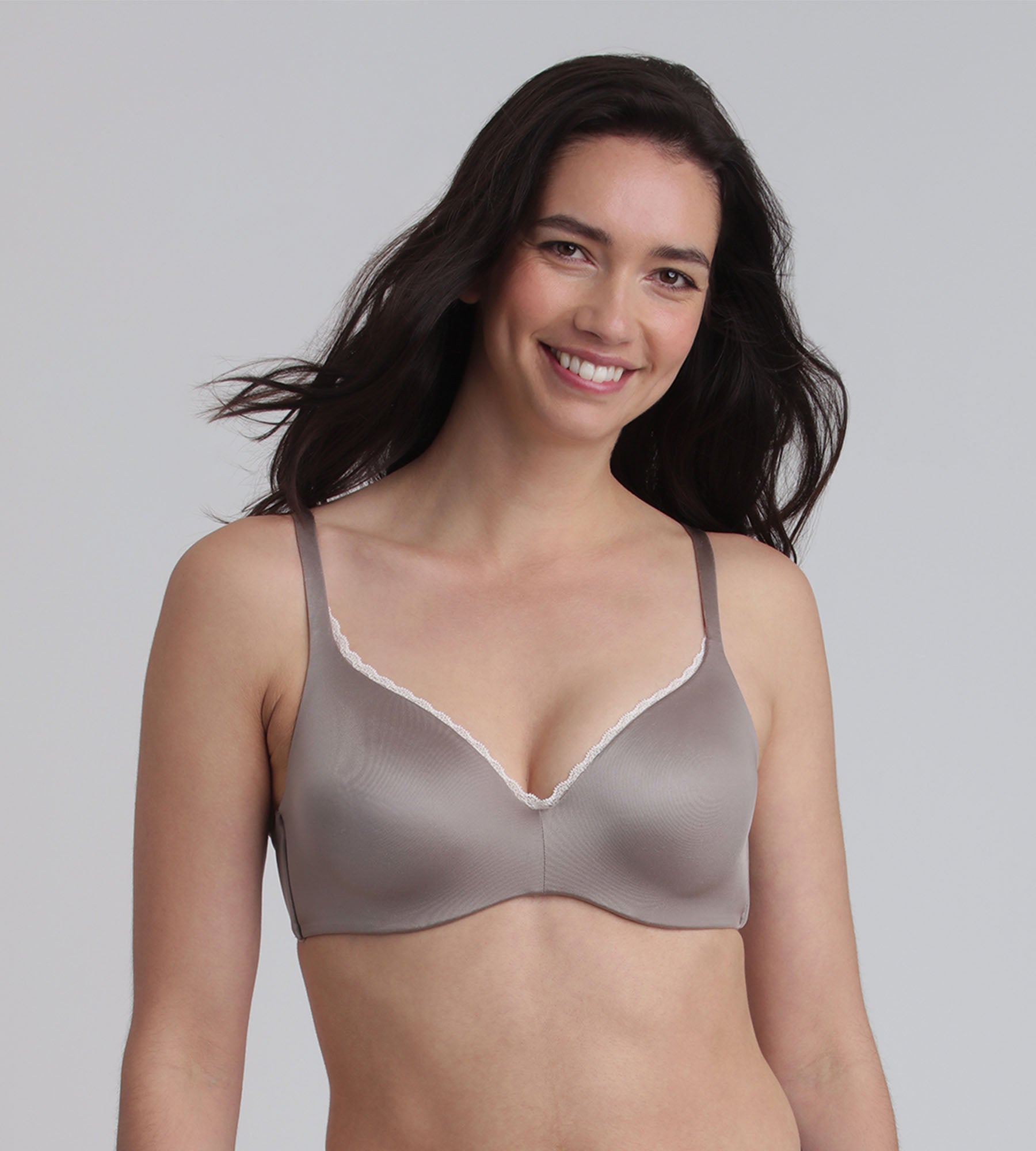 Playtex® Soutien-gorge coques aux armatures amovibles taupe 24h Soft Absolu