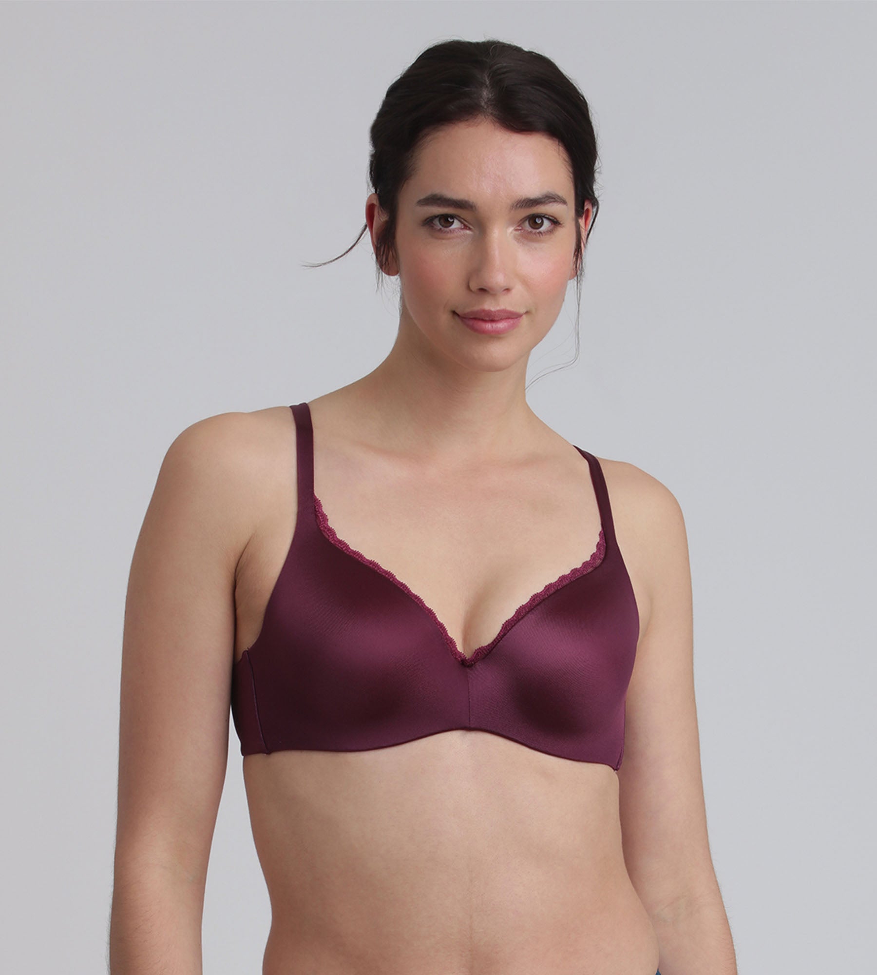Playtex® Soutien-gorge avec armatures amovibles prune 24h Soft Absolu