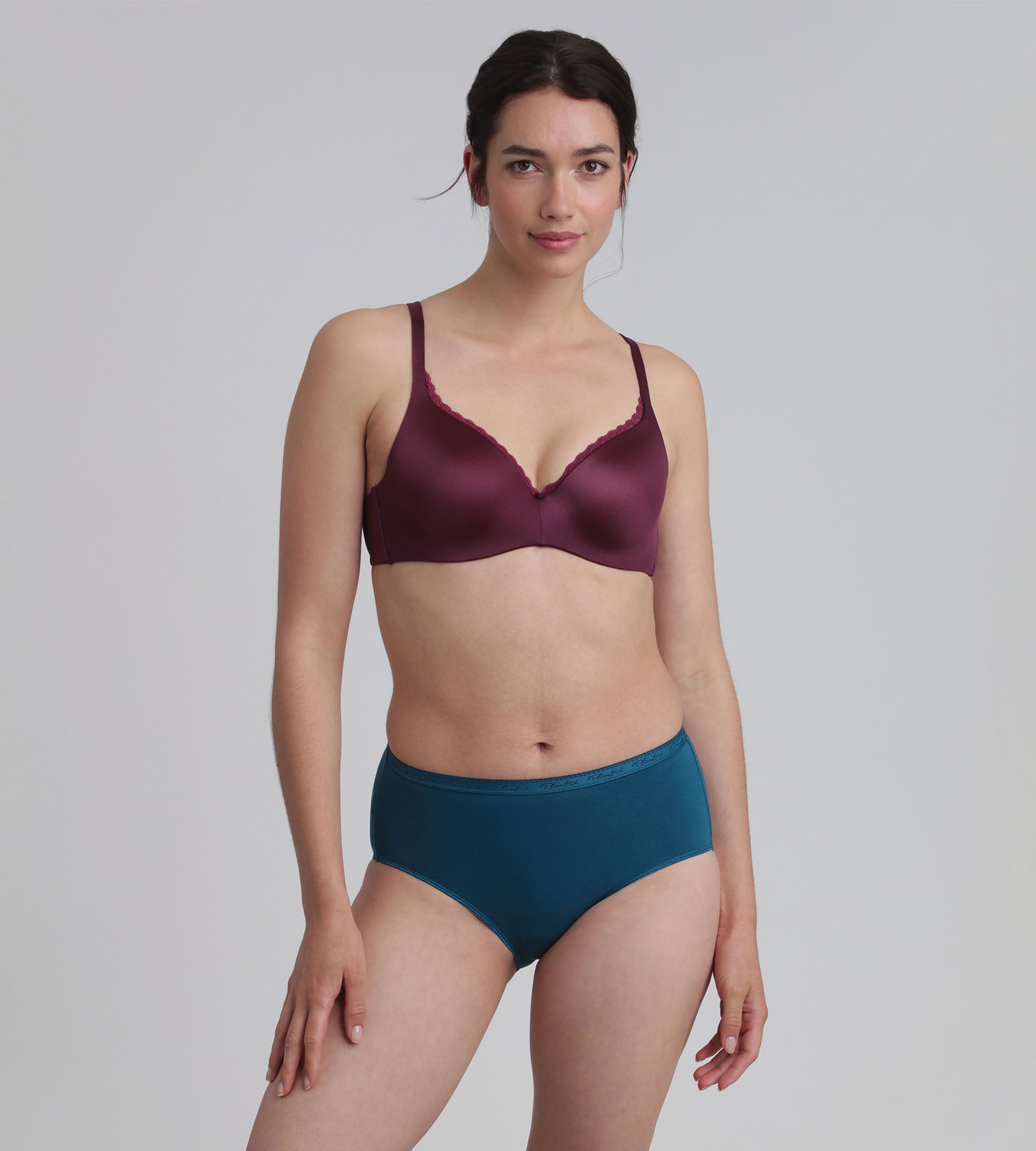 Playtex® Soutien-gorge avec armatures amovibles prune 24h Soft Absolu
