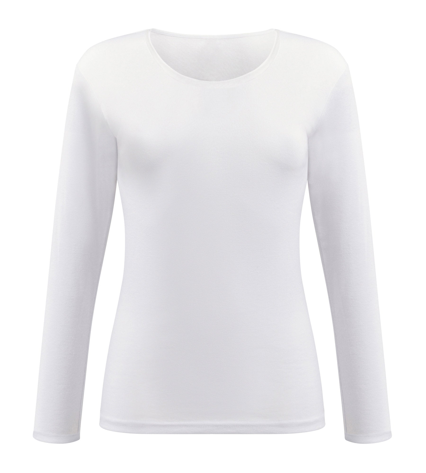Playtex® T-shirt manches manches longues blanc Cotton Liberty