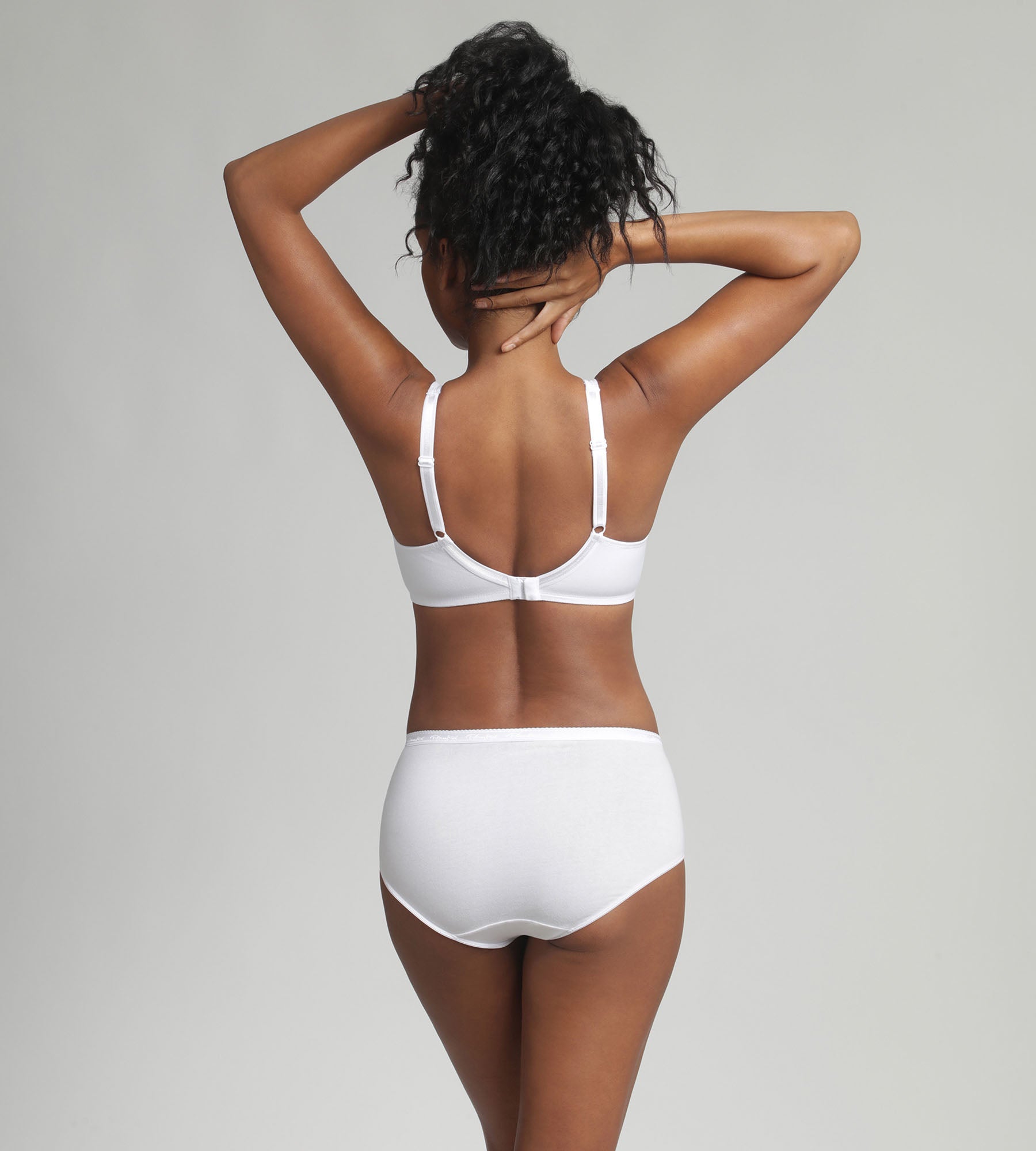 Playtex® Soutien-gorge sans armatures en coton blanc Cœur Croisé Coton