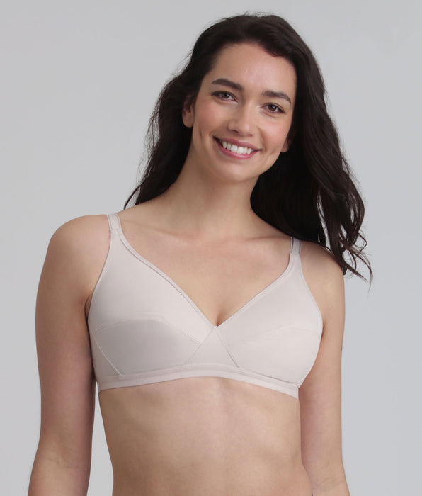 Playtex® Soutien-gorge sans armatures beige Cœur Croisé Microfibre