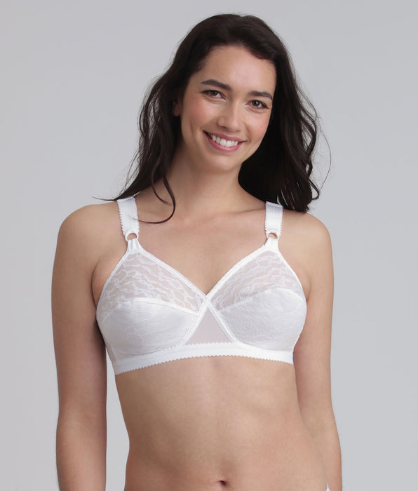 Playtex® Soutien-gorge sans armatures blanc Cœur Croisé 165