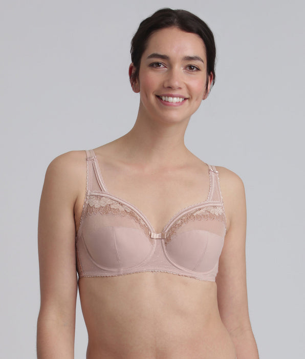 Playtex® Soutien-gorge emboîtant beige Cœur Croisé Microfibre
