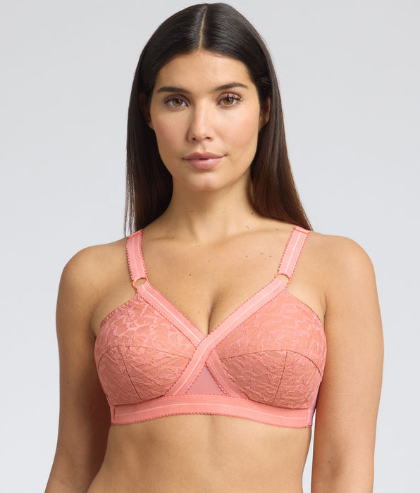 Playtex® Soutien-gorge emboîtant sans armatures orange Cœur Croisé 556