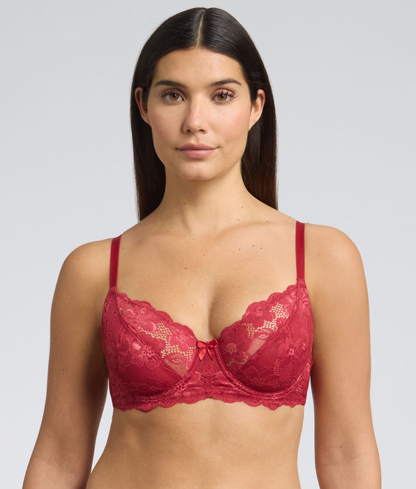 Playtex® Soutien-gorge corbeille avec armatures pourpre Essential Elegance