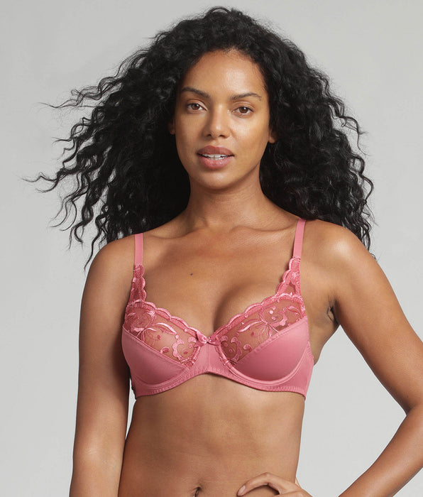 Playtex® Soutien-gorge emboîtant rose Essential Elegance Broderie