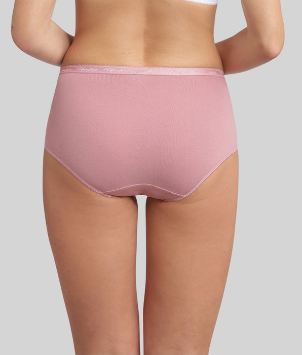 Playtex® Lot de 3 culottes bleu cobalt , imprimé azur, rose orchidée Coton Bio