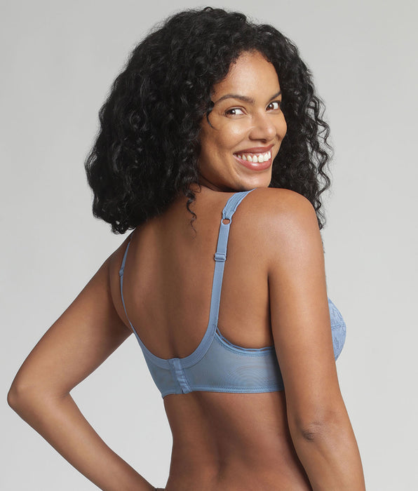 Playtex® Soutien-gorge avec armatures bleu océan Cœur Croisé Féminin Recyclé