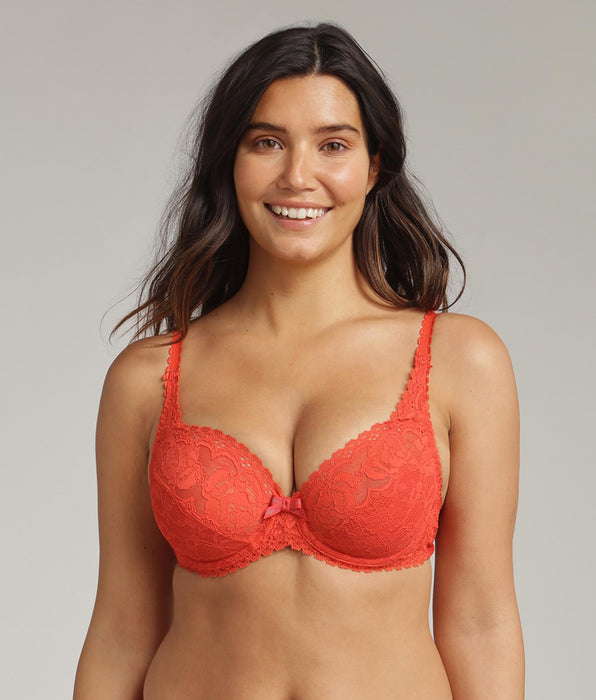 Playtex® Soutien-gorge avec armatures corail Flower Elegance Recyclé