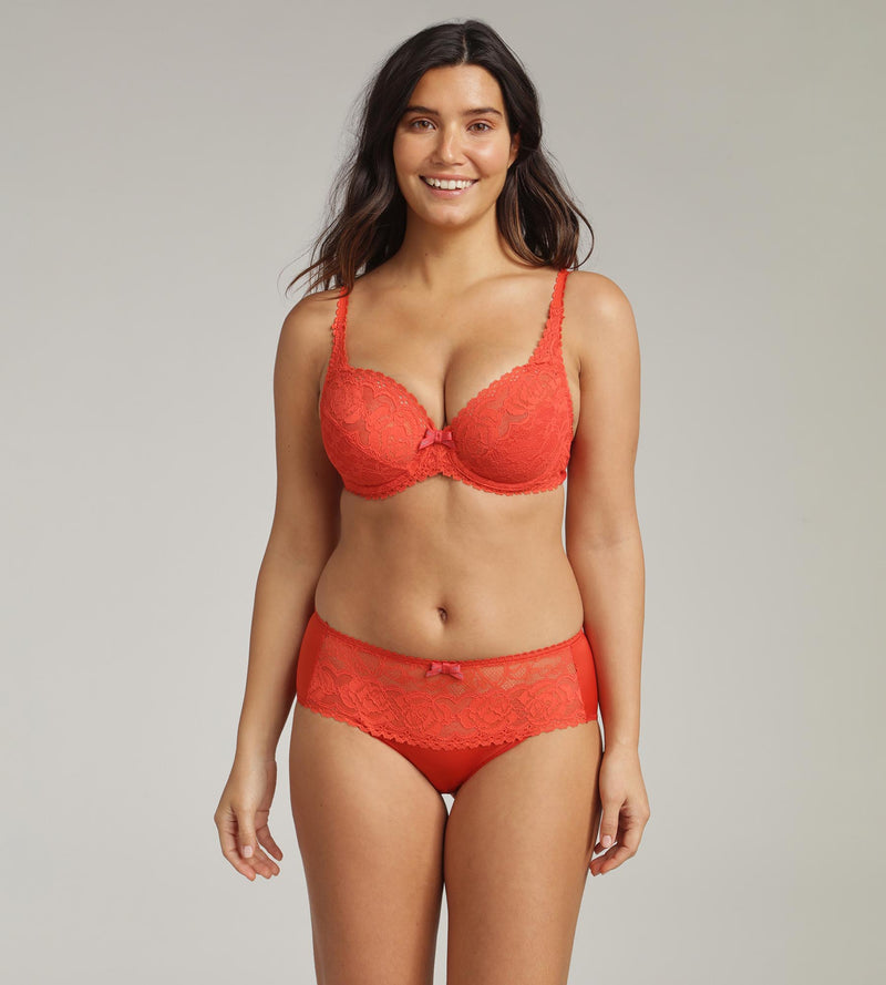 Playtex® Soutien-gorge avec armatures corail Flower Elegance Recyclé