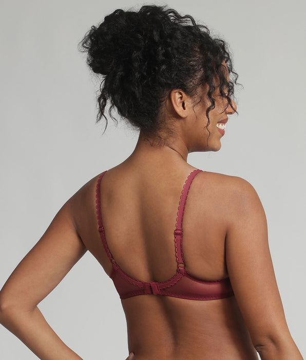 Playtex® Soutien-gorge avec armatures rouge carmin Flower Elegance Recyclé