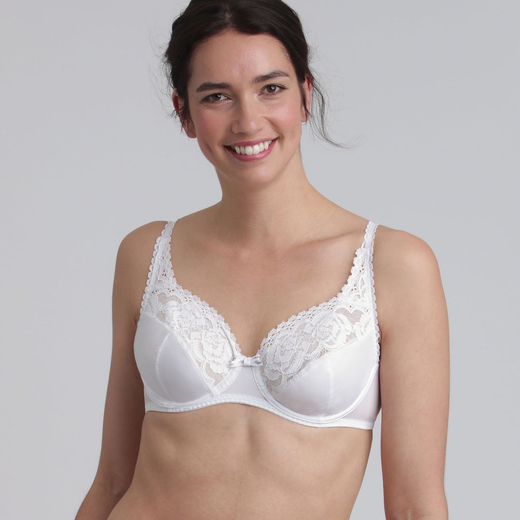 Soutien-gorge Playtex Avec Armatures - Modèle FR105B (EU90B/UK40B) - Blanc - Neuf étiqueté