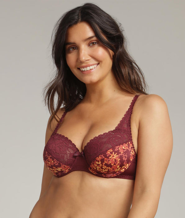 Playtex® Soutien-gorge emboîtant imprimé bohème Flower Elegance Micro Recyclé