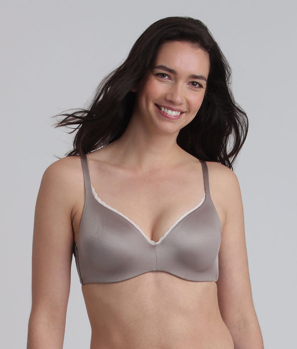 Playtex® Soutien-gorge coques aux armatures amovibles taupe 24h Soft Absolu