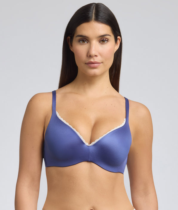 Playtex® Soutien-gorge coque armatures amovibles bleu cobalt 24h Soft Absolu