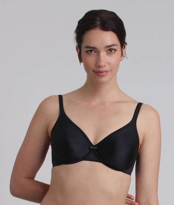Playtex® Soutien-gorge avec armatures noir effet satiné Cœur Croisé Satiné