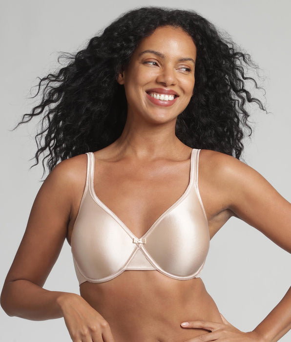 Playtex® Soutien-gorge avec armatures beige effet satiné Cœur Croisé Satiné