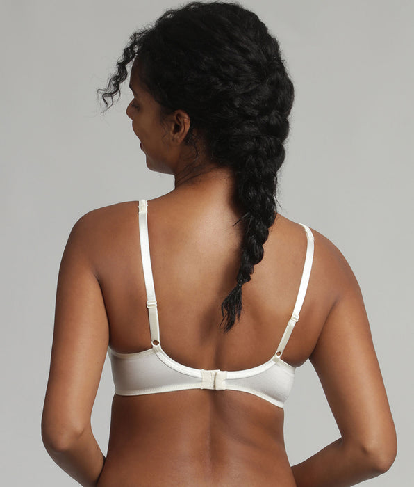Playtex® Soutien-gorge avec armatures ivoire effet satiné Cœur Croisé Satiné
