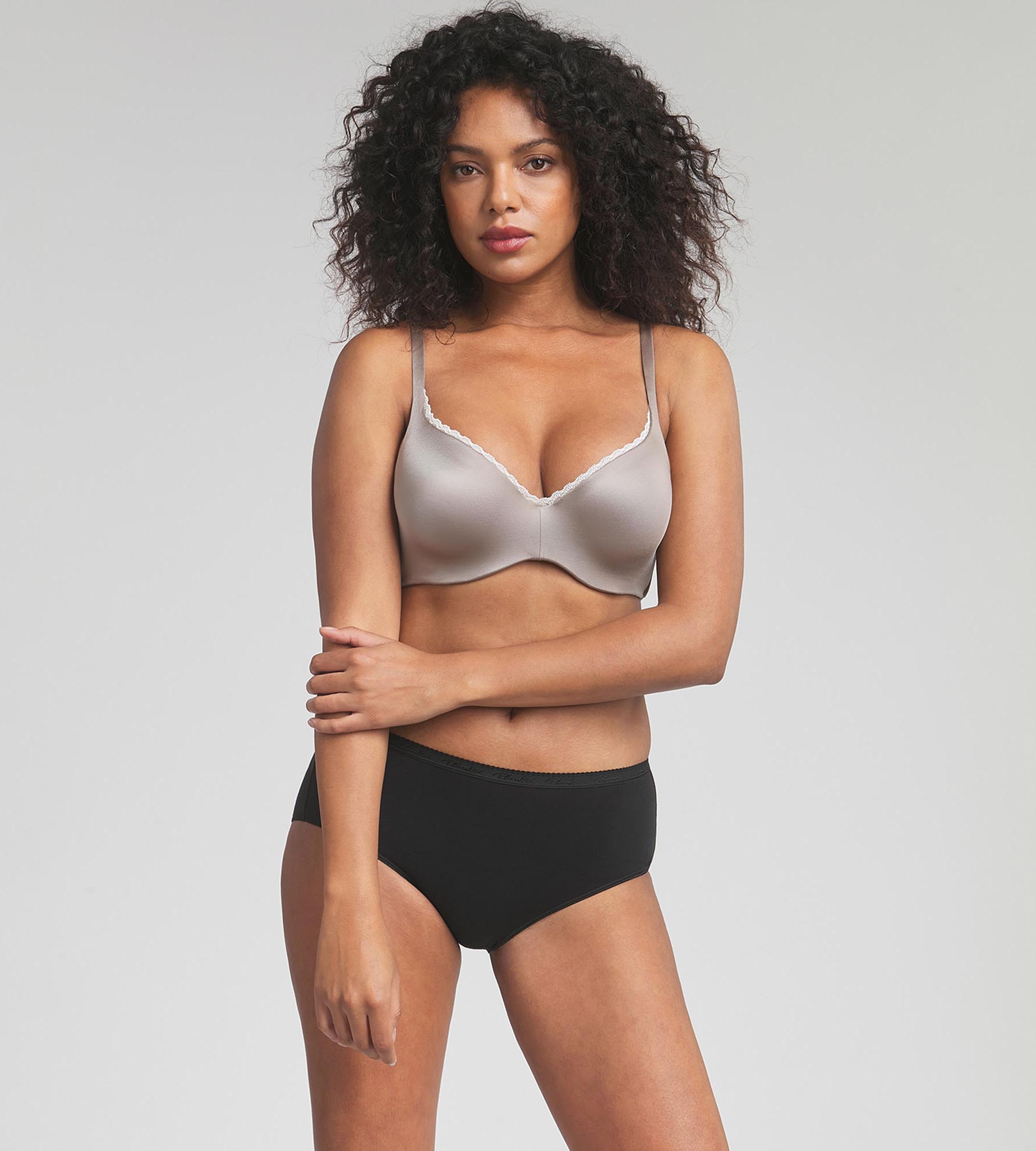 Soutien-gorge aux armatures amovibles taupe 24h Soft Absolu , , PLAYTEX