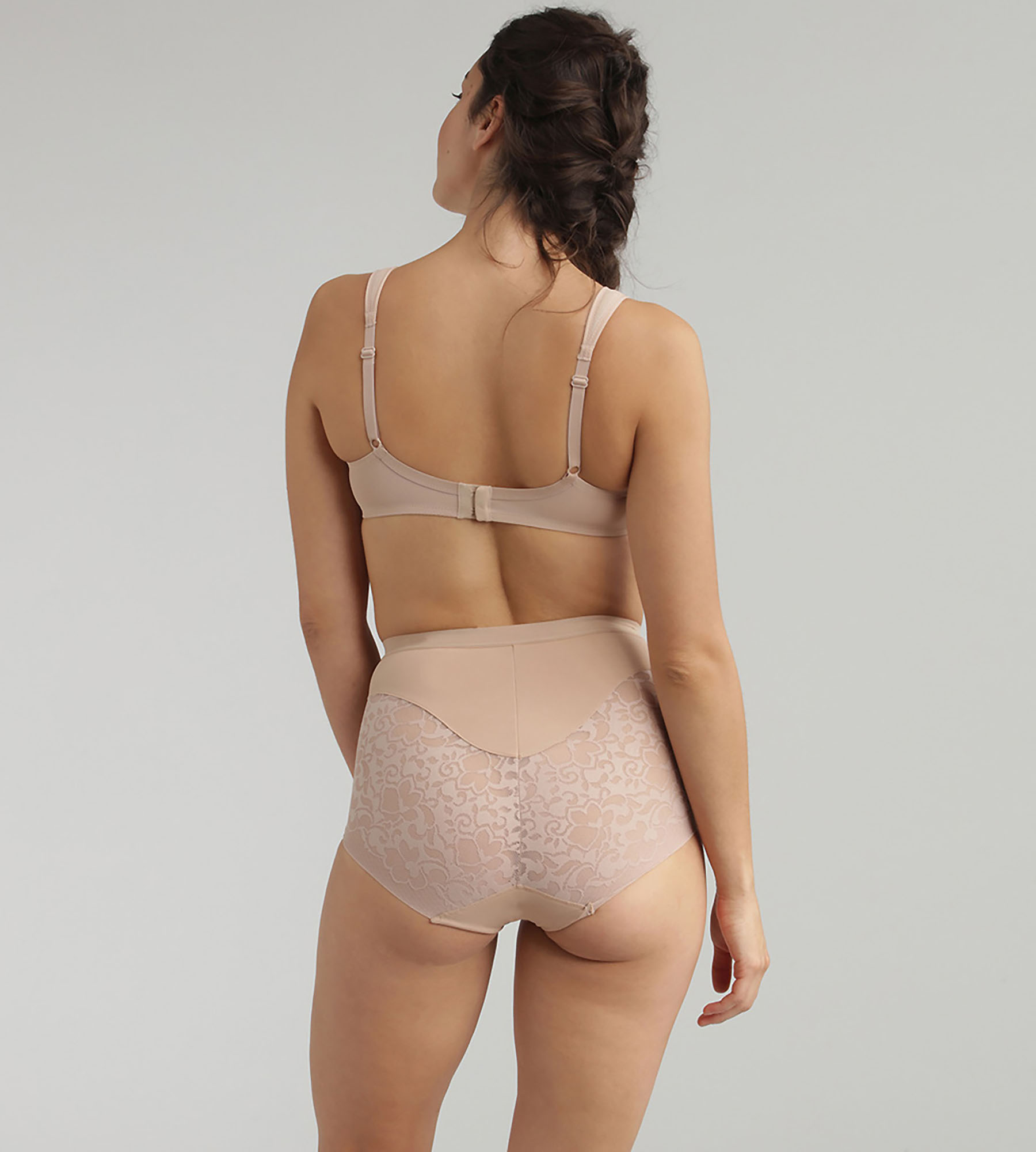 Culotte taille haute beige - Expert in Silhouette, , PLAYTEX